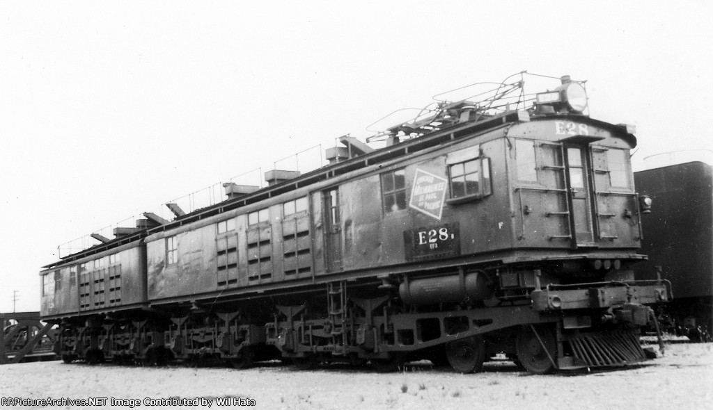 Milwaukee Road EF-3 Boxcab E28B